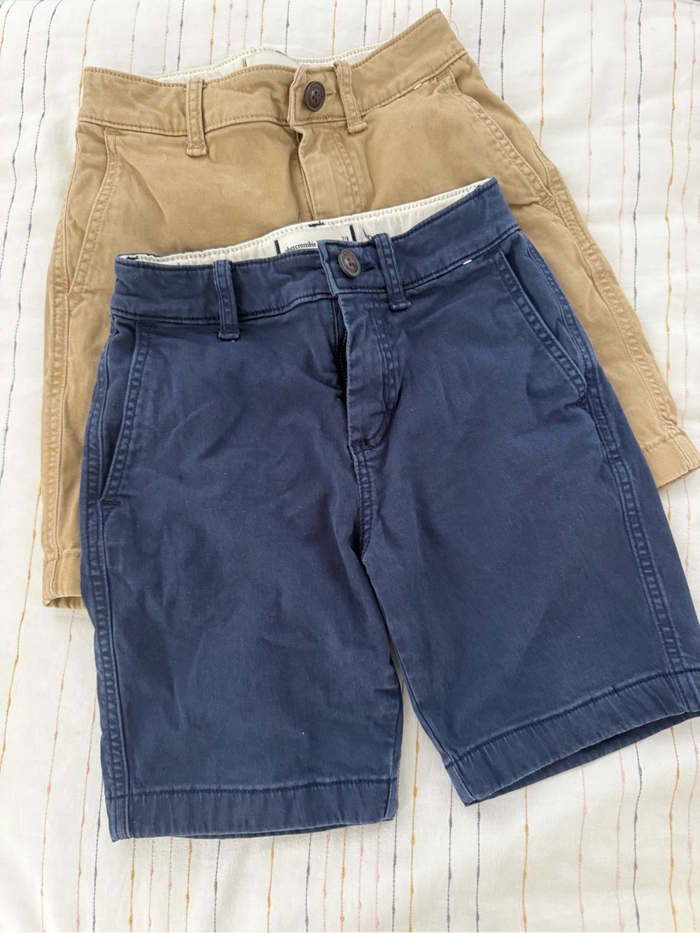 Abercrombie Kids Chino Shorts Bundle – Size 7/8 Regular